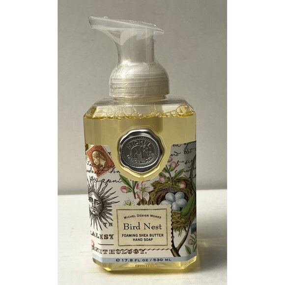New Michel Design Works Foaming Shea Butter Hand Soap Bird Nest 17.8 OZ HG8 - Picture 2 of 6